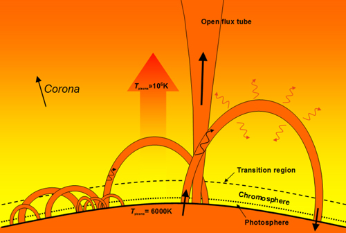 Coronal Loop Diagram