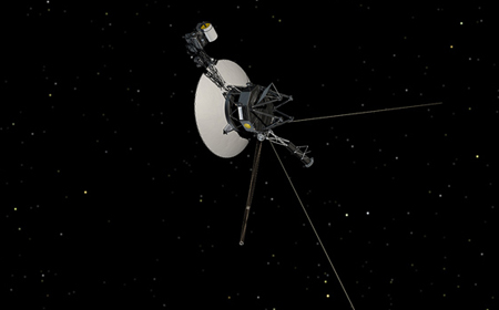 Voyager 1 In Space
